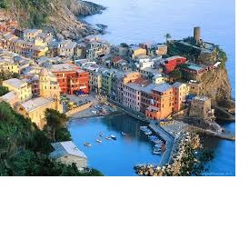 Cinque Terre coastal train