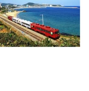 Jeongdongjin coastal railway